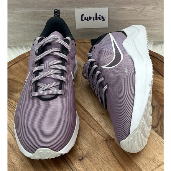 Nike Downshifter 12 Running Shoes Wmns Sz 10/ Men's 8.5 Purple White DD9294-500 - Picture 1 of 14